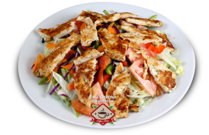 Garden Salad with Grilled Chicken