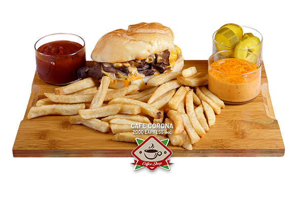 Roasted Beef Sandwich on a Roll