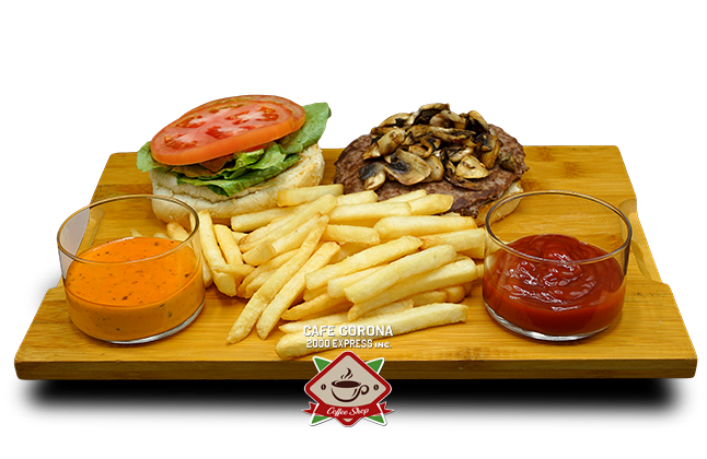 Mushroom burger